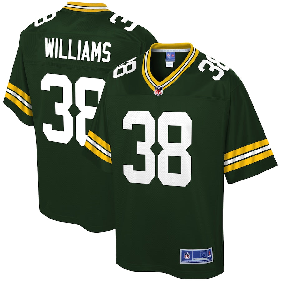 Green Bay Packers Tramon Williams Pro Line Green Football Jersey product image