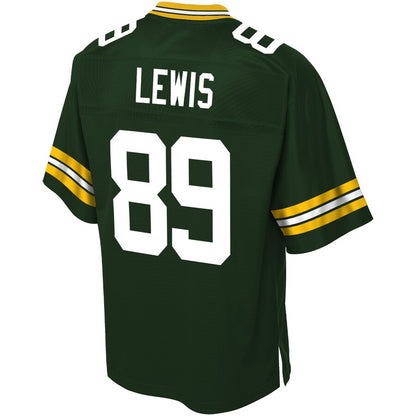 Green Bay Packers Marcedes Lewis Pro Line Big & Tall Green Football Jersey product image