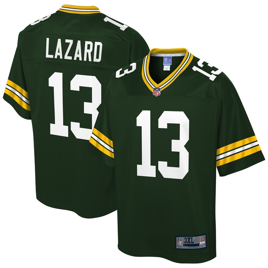 Green Bay Packers Allen Lazard Pro Line Big & Tall Green Football Jersey product image
