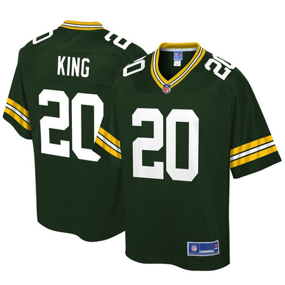 Green Bay Packers Kevin King Pro Line Big & Tall Green Football Jersey product image
