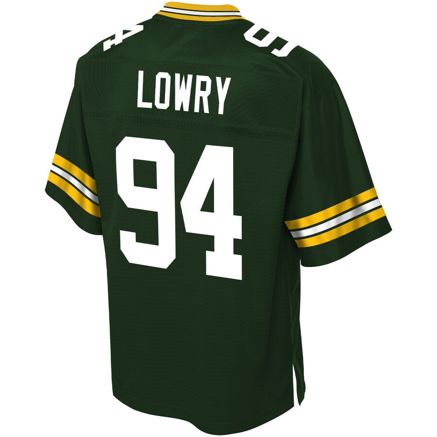 Green Bay Packers Dean Lowry Pro Line Big & Tall Green Football Jersey product image