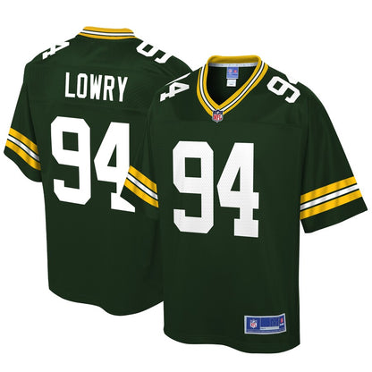 Green Bay Packers Dean Lowry Pro Line Big & Tall Green Football Jersey product image