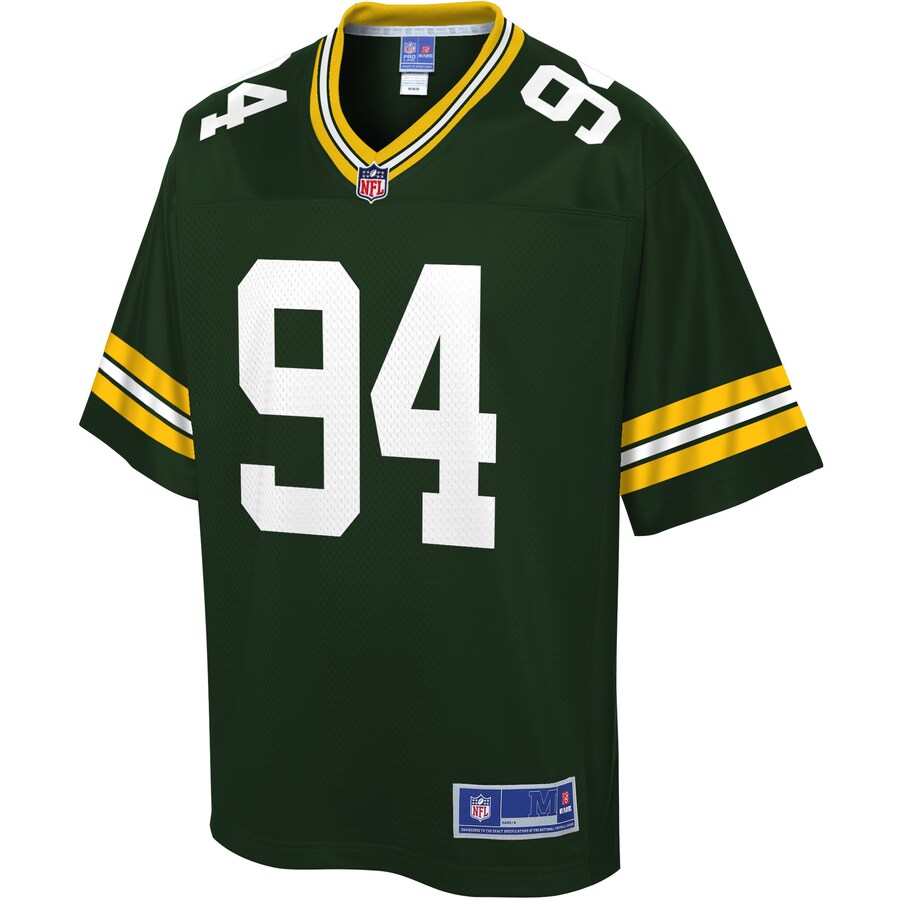 Green Bay Packers Dean Lowry Pro Line Big & Tall Green Football Jersey product image