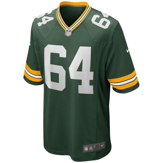 Green Bay Packers Jerry Kramer Game Green Football Jersey product image