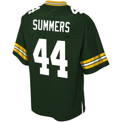 Green Bay Packers Ty Summers Pro Line Green Football Jersey product image