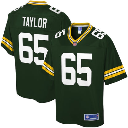 Green Bay Packers Lane Taylor Pro Line Green Football Jersey product image