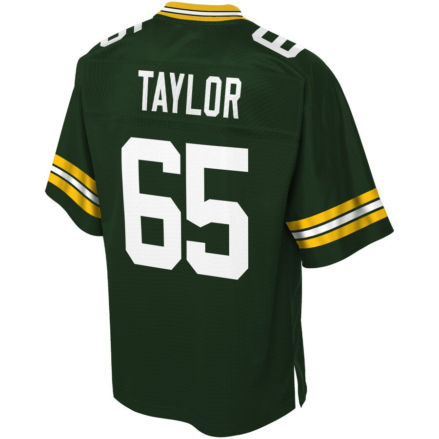 Green Bay Packers Lane Taylor Pro Line Green Football Jersey product image