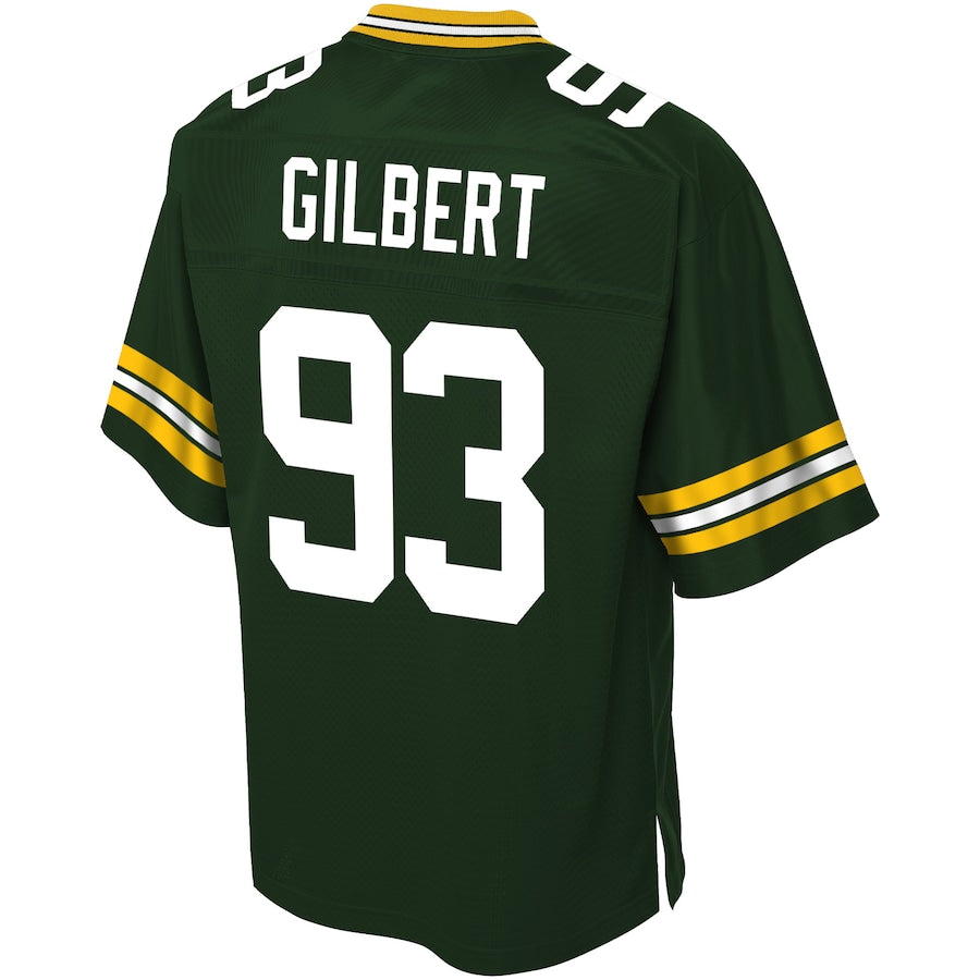 Green Bay Packers Reggie Gilbert Pro Line Big & Tall Green Football Jersey product image