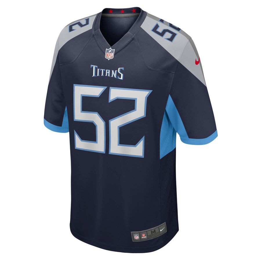 Tennessee Titans Daniel Munyer Game Navy Football Jersey product image