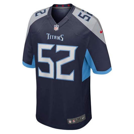 Tennessee Titans Daniel Munyer Game Navy Football Jersey product image