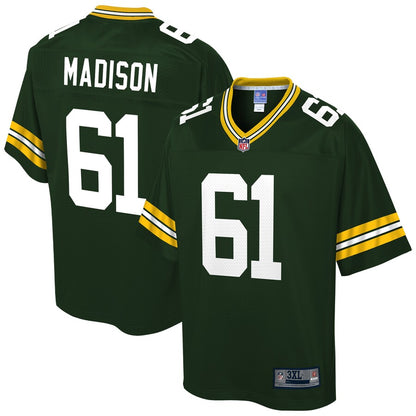 Green Bay Packers Cole Madison Pro Line Big & Tall Green Football Jersey product image