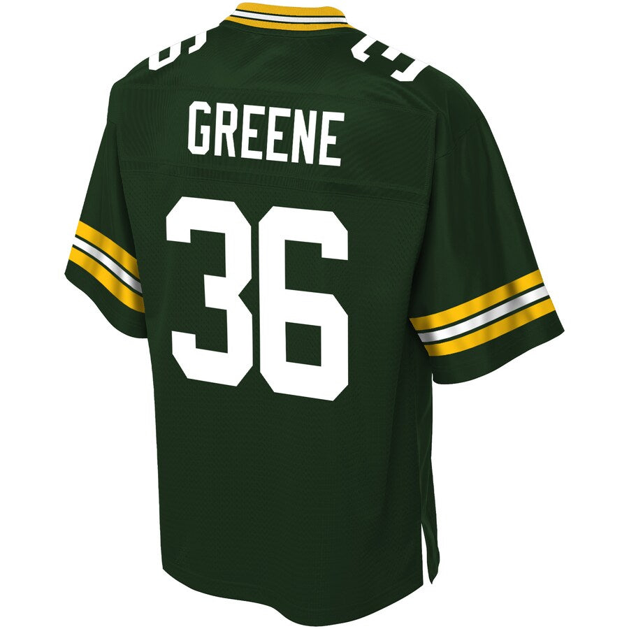 Green Bay Packers Raven Greene Pro Line Big & Tall Green Football Jersey product image