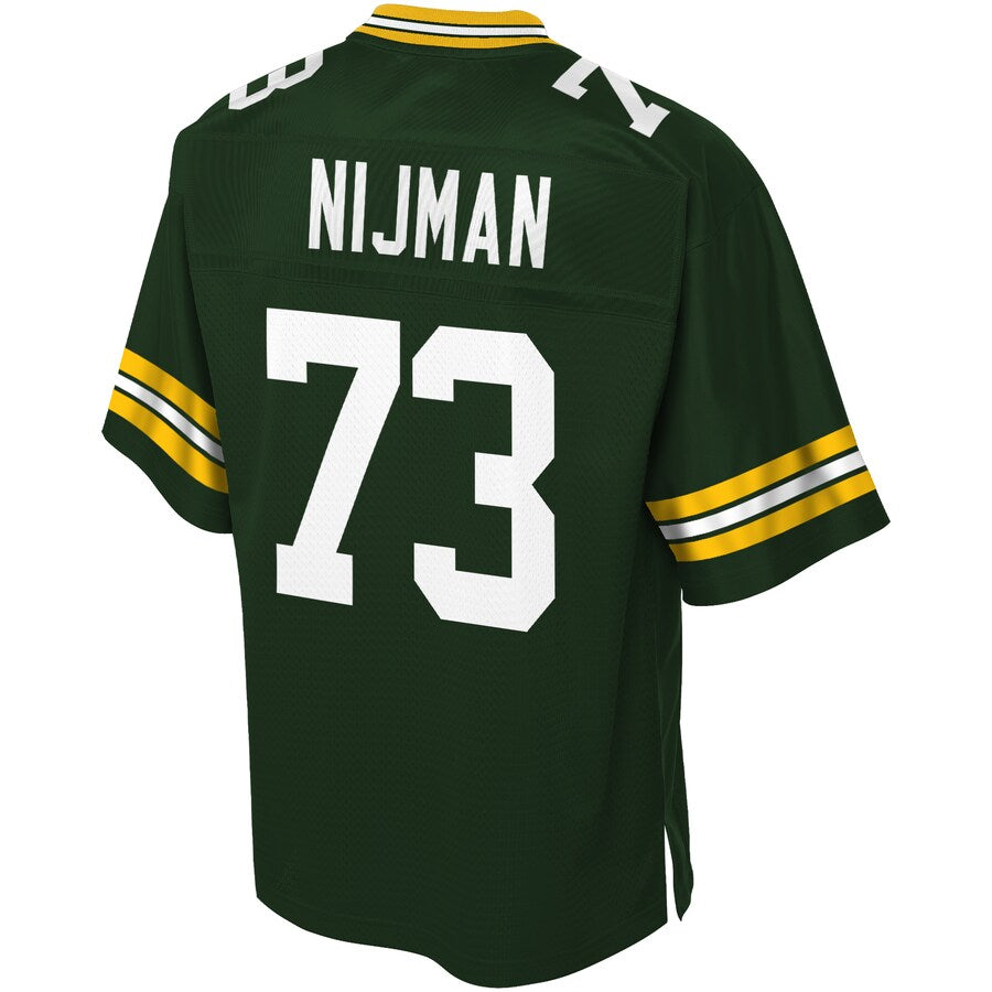Green Bay Packers Yosh Nijman Pro Line Green Football Jersey product image