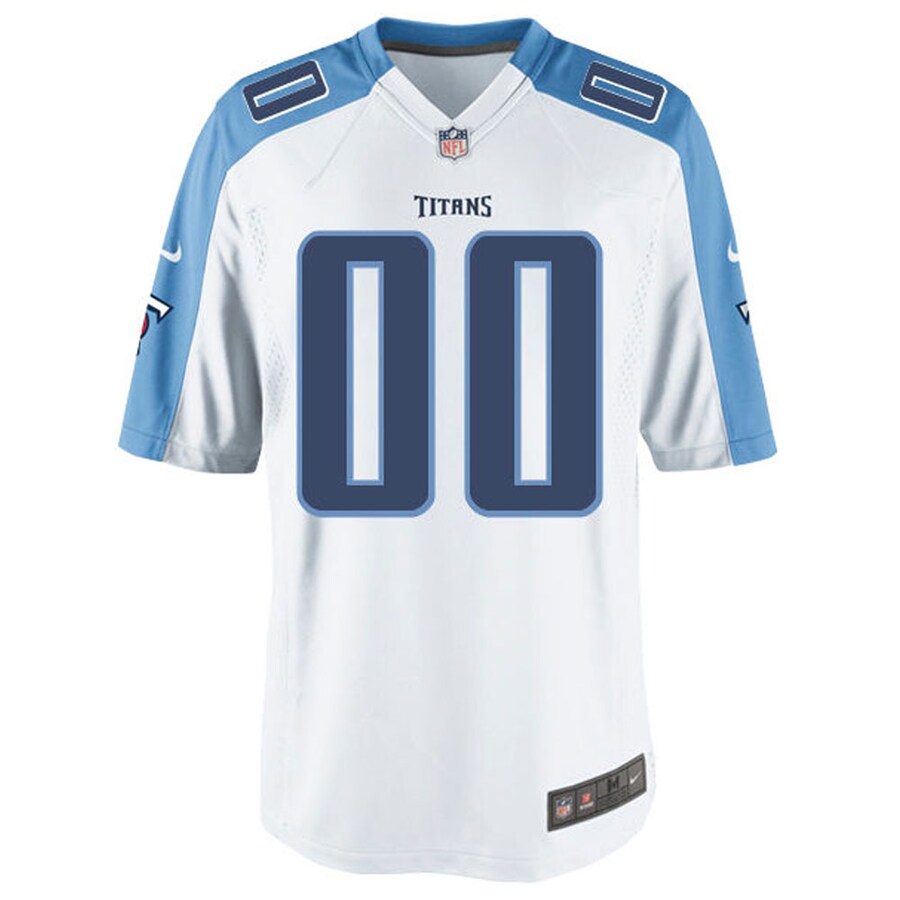 Tennessee Titans Customized Game White Football Jersey product image