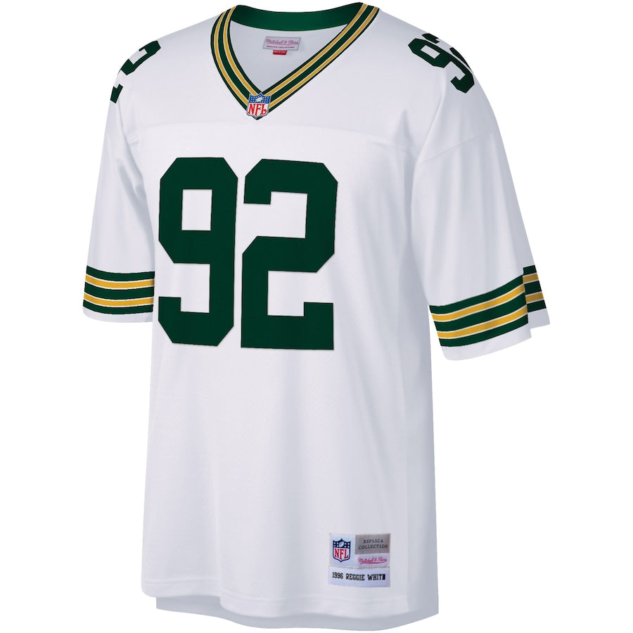Green Bay Packers Reggie Legacy White Football Jersey product image