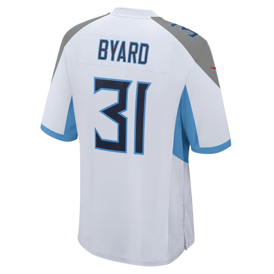 Tennessee Titans Kevin Byard Game White Football Jersey product image