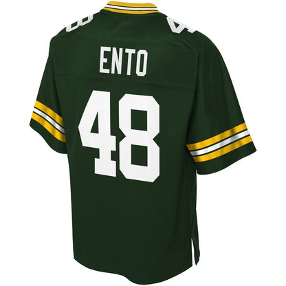 Green Bay Packers Kabion Ento Pro Line Big & Tall Green Football Jersey product image