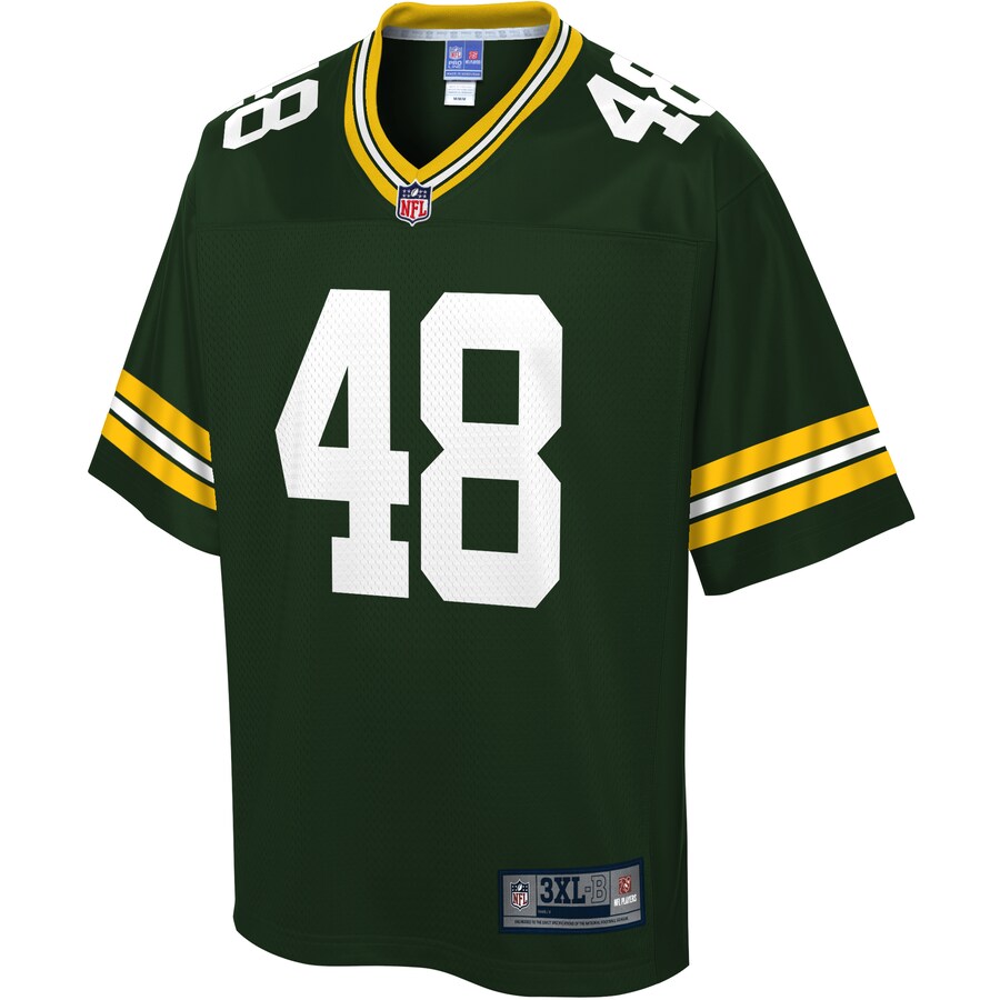 Green Bay Packers Kabion Ento Pro Line Big & Tall Green Football Jersey product image