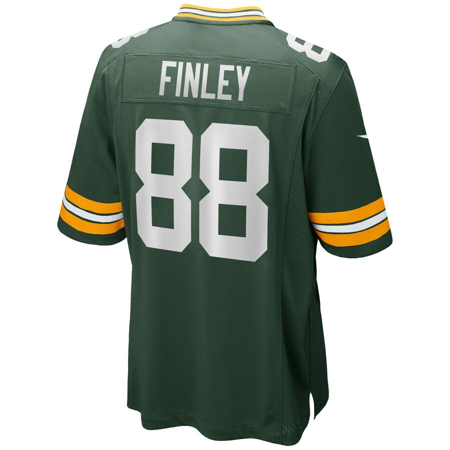 Green Bay Packers Jermichael Finley Game Green Football Jersey product image