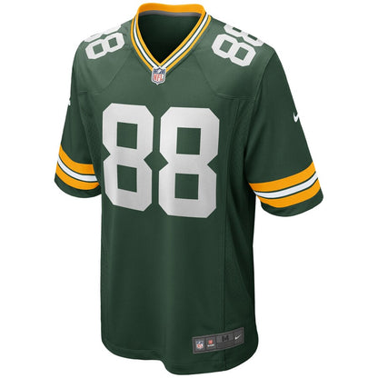 Green Bay Packers Jermichael Finley Game Green Football Jersey product image