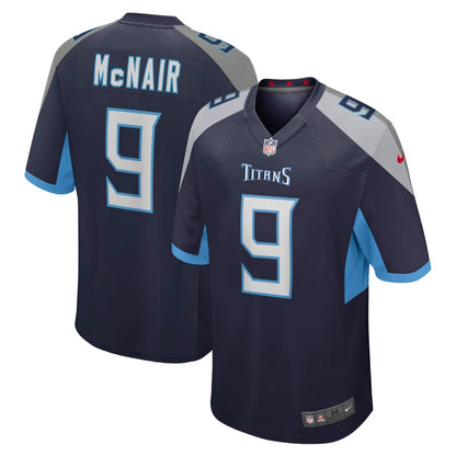 Tennessee Titans Steve Mcnair Game Navy Football Jersey product image