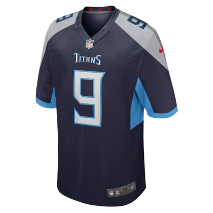 Tennessee Titans Steve Mcnair Game Navy Football Jersey product image
