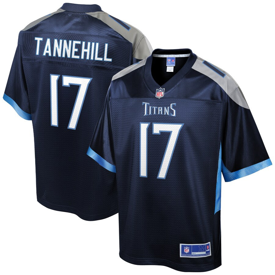 Tennessee Titans Ryan Tannehill Pro Line Navy Football Jersey product image