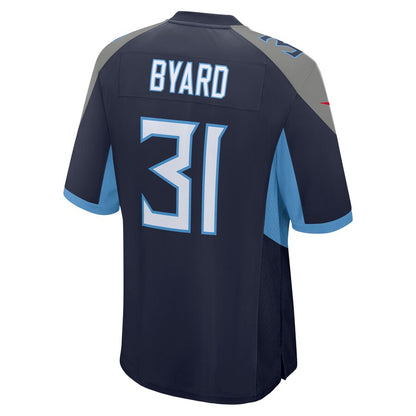 Tennessee Titans Kevin Byard Game Navy Football Jersey product image