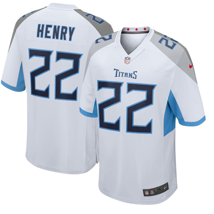 Tennessee Titans Derrick Henry Game White Football Jersey product image