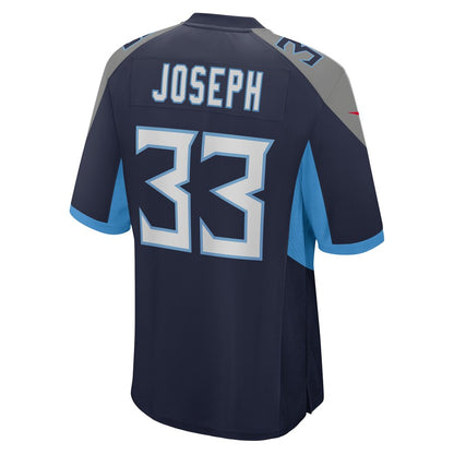 Tennessee Titans Johnathan Joseph Game Navy Football Jersey product image