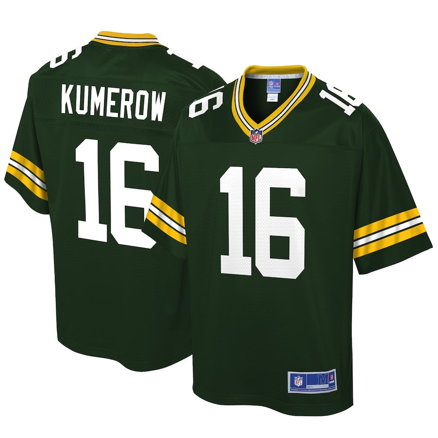 Green Bay Packers Jake Kumerow Pro Line Green Football Jersey product image