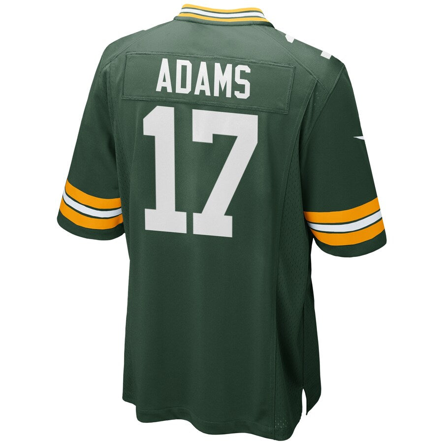 Green Bay Packers Davante Adams Team Game Green Football Jersey product image