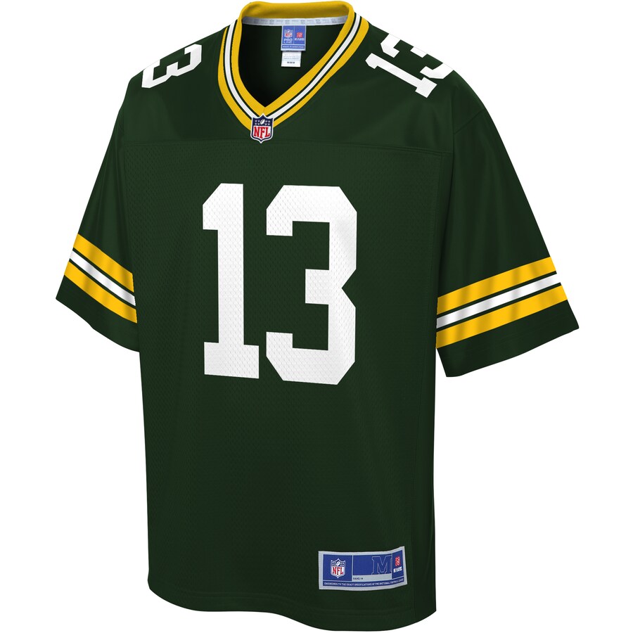 Green Bay Packers Allen Lazard Pro Line Green Football Jersey product image