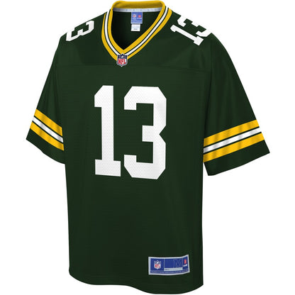 Green Bay Packers Allen Lazard Pro Line Green Football Jersey product image