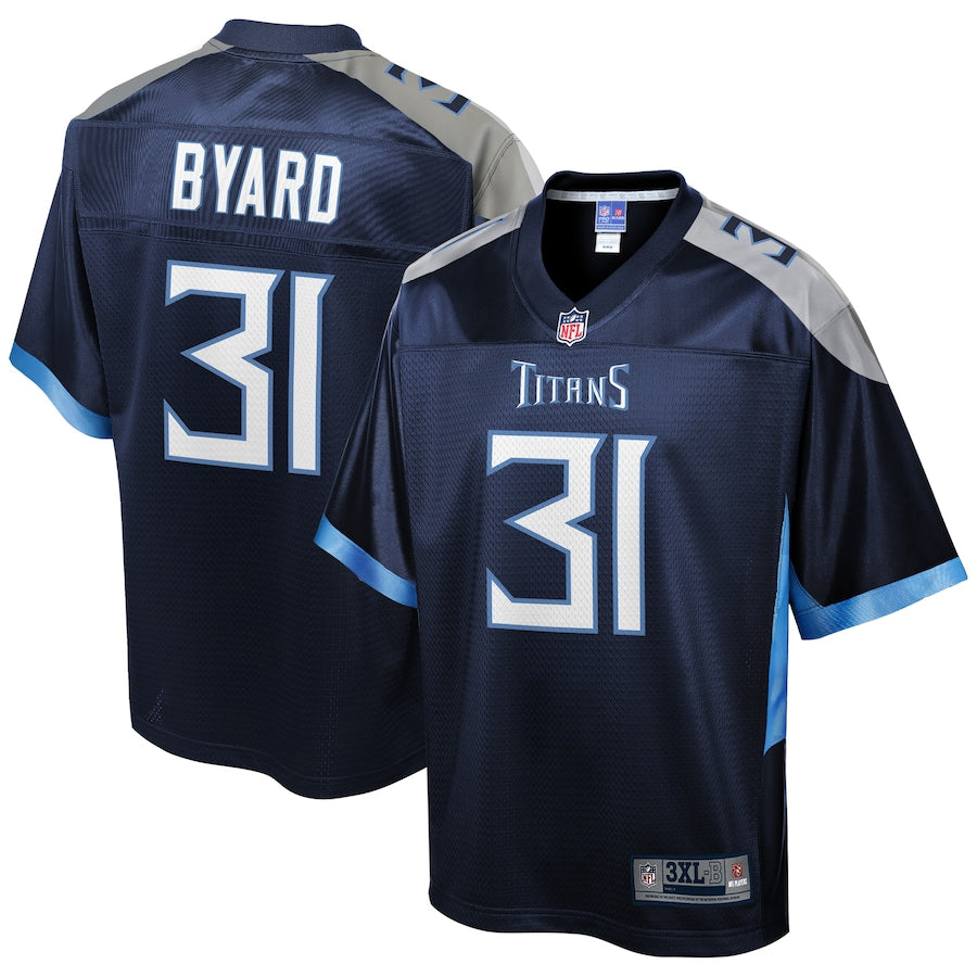 Tennessee Titans Kevin Byard Pro Line Big & Tall Team Color Navy Football Jersey product image
