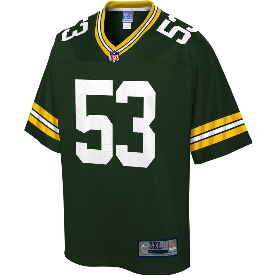 Green Bay Packers Kendall Donnerson Pro Line Big & Tall Green Football Jersey product image