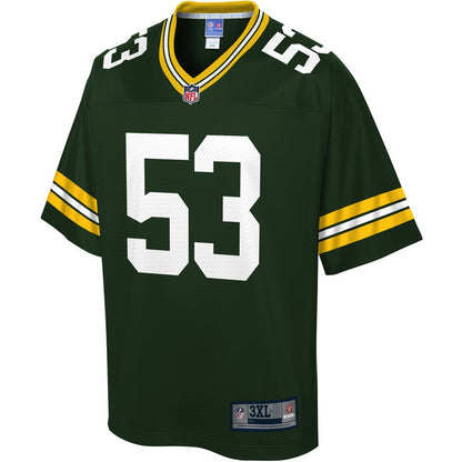 Green Bay Packers Kendall Donnerson Pro Line Big & Tall Green Football Jersey product image