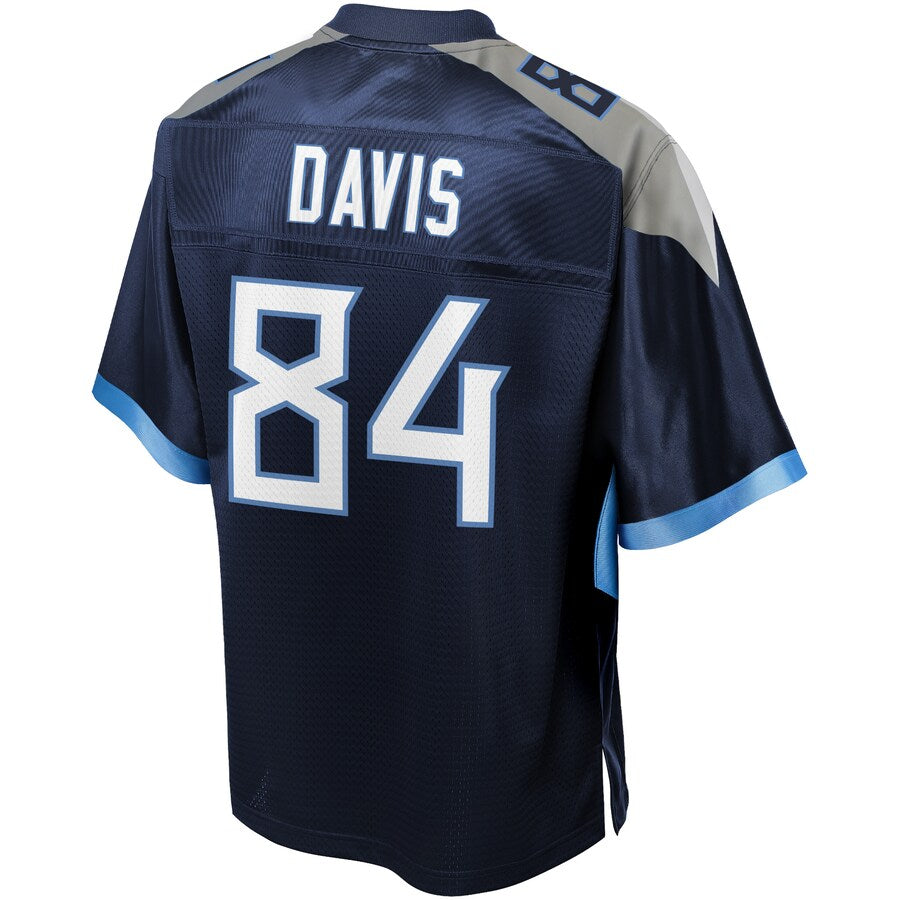 Tennessee Titans Corey Davis Pro Line Big & Tall Team Color Navy Football Jersey product image