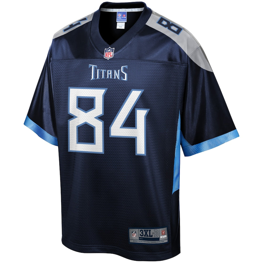 Tennessee Titans Corey Davis Pro Line Big & Tall Team Color Navy Football Jersey product image
