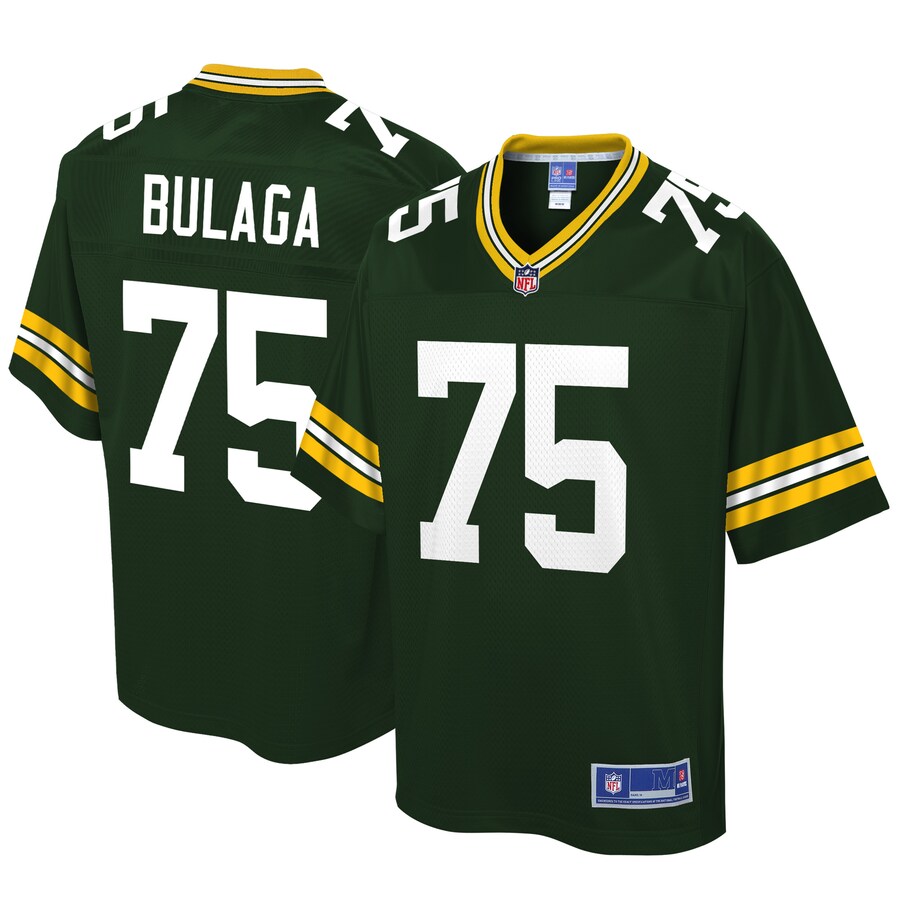 Green Bay Packers Bryan Bulaga Pro Line Big & Tall Green Football Jersey product image