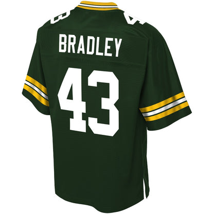 Green Bay Packers Hunter Bradley Pro Line Big & Tall Green Football Jersey product image