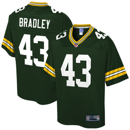 Green Bay Packers Hunter Bradley Pro Line Big & Tall Green Football Jersey product image