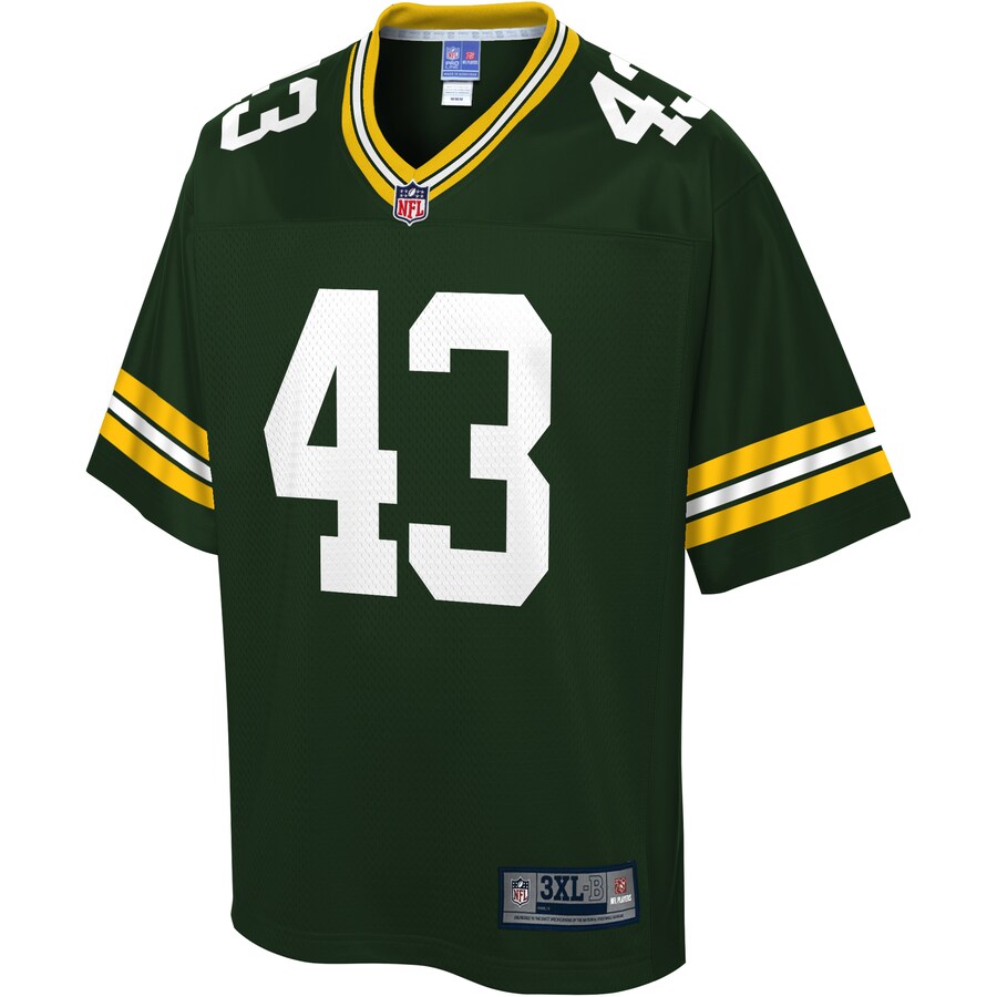 Green Bay Packers Hunter Bradley Pro Line Big & Tall Green Football Jersey product image