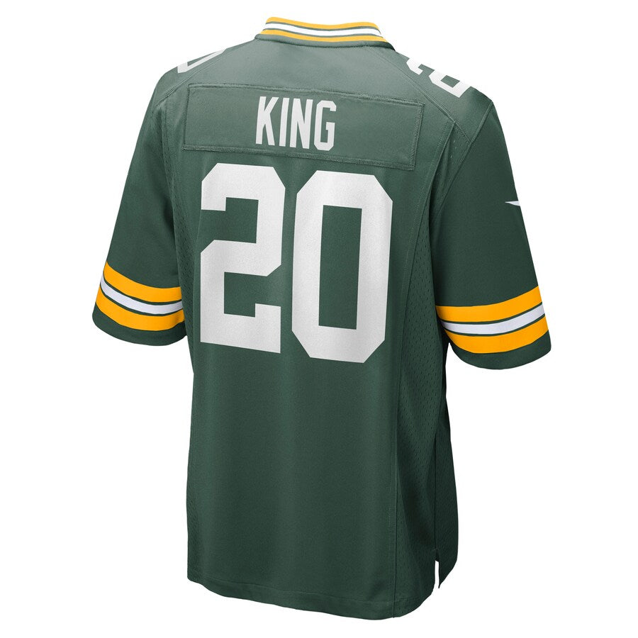 Green Bay Packers Kevin King Game Green Football Jersey product image