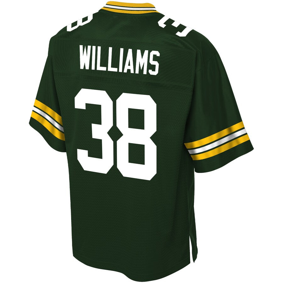 Green Bay Packers Tramon Williams Pro Line Big & Tall Green Football Jersey product image