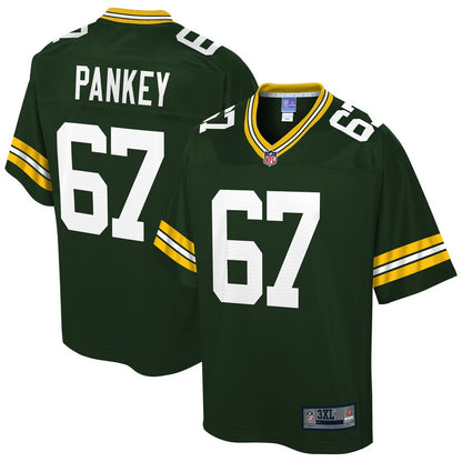 Green Bay Packers Adam Pankey Pro Line Big & Tall Green Football Jersey product image