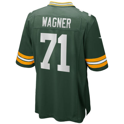 Green Bay Packers Rick Wagner Game Green Football Jersey product image