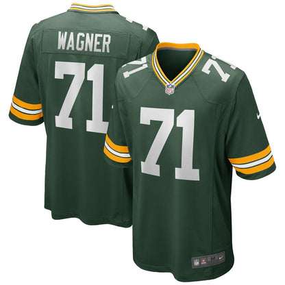Green Bay Packers Rick Wagner Game Green Football Jersey product image