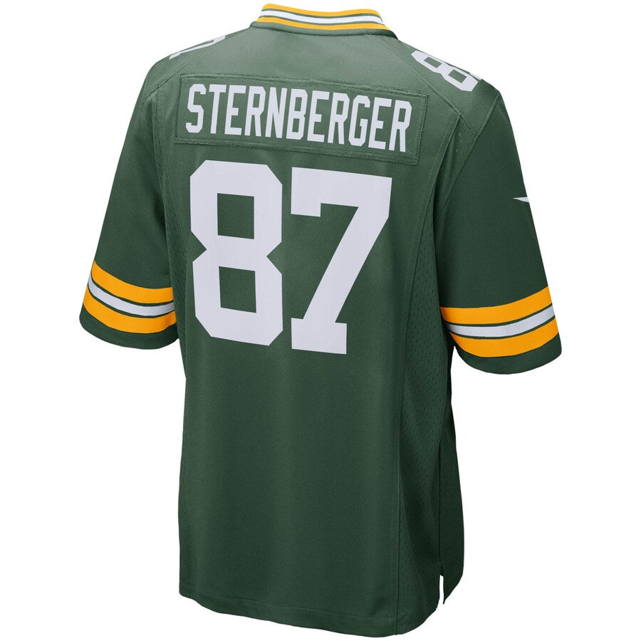 Green Bay Packers Jace Sternberger Game Green Football Jersey product image
