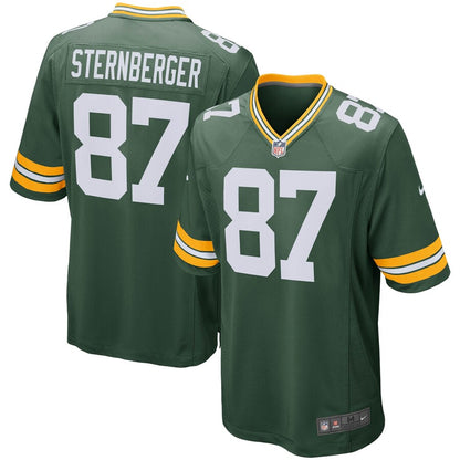 Green Bay Packers Jace Sternberger Game Green Football Jersey product image